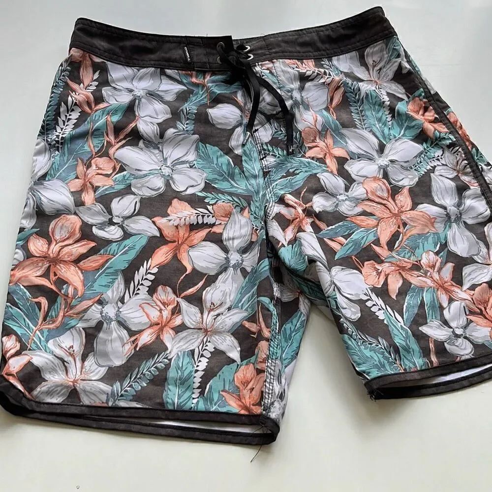 O’Neill Tropical Floral Boardshorts Mens M 32/9